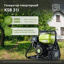 Генератор бензиновый KONNER&SOHNEN KSB 31i Генератор бензиновый KONNER&SOHNEN KSB 31i