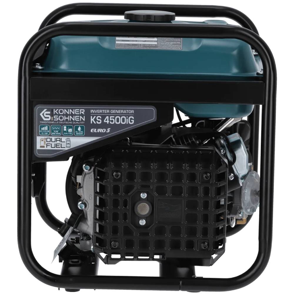 Генератор комбинированный KONNER&SOHNEN KS 4500iG Генератор комбинированный KONNER&SOHNEN KS 4500iG Двигатель четырехтактный