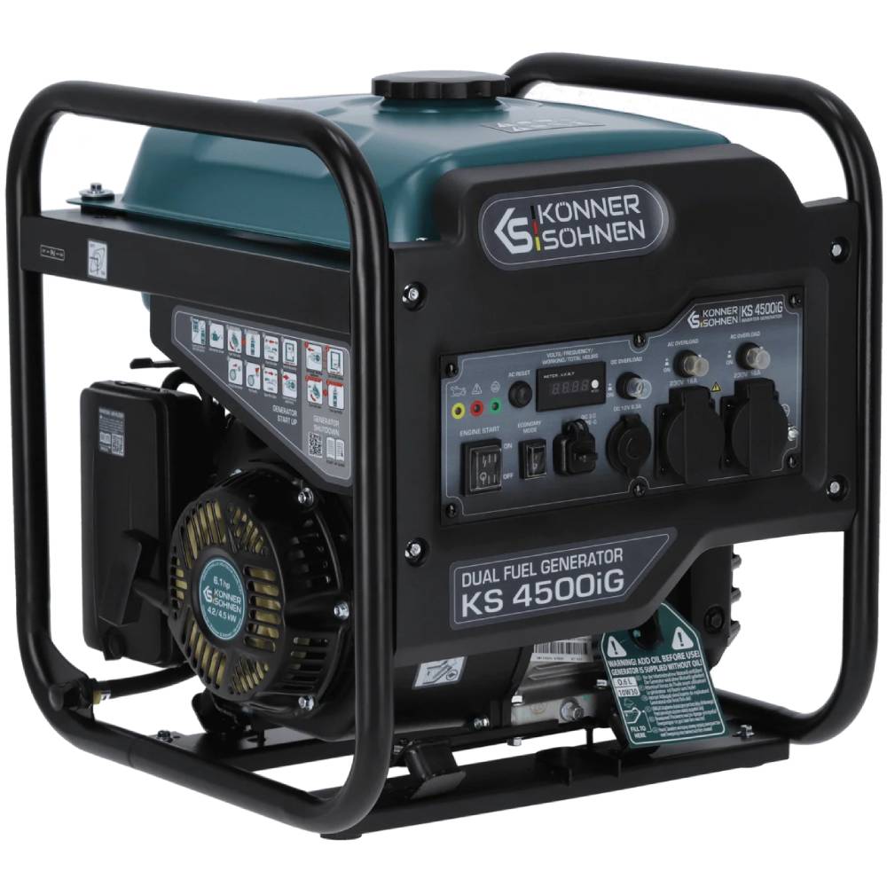 Генератор комбинированный KONNER&SOHNEN KS 4500iG Генератор комбинированный KONNER&SOHNEN KS 4500iG
