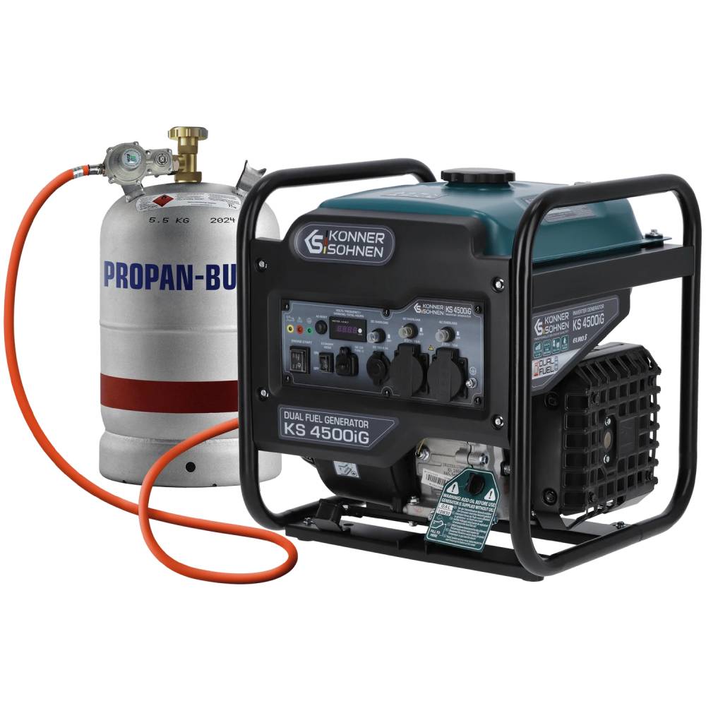 Генератор комбинированный KONNER&SOHNEN KS 4500iG Внешний вид Генератор комбинированный KONNER&SOHNEN KS 4500iG