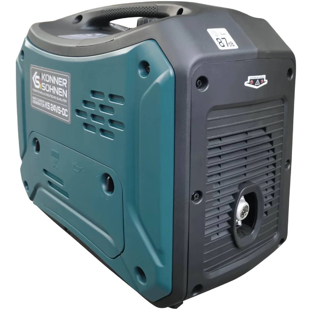 Генератор бензиновый KONNER&SOHNEN KS 24VS-DC Генератор бензиновый KONNER&SOHNEN KS 24VS-DC Выходное напряжение  230