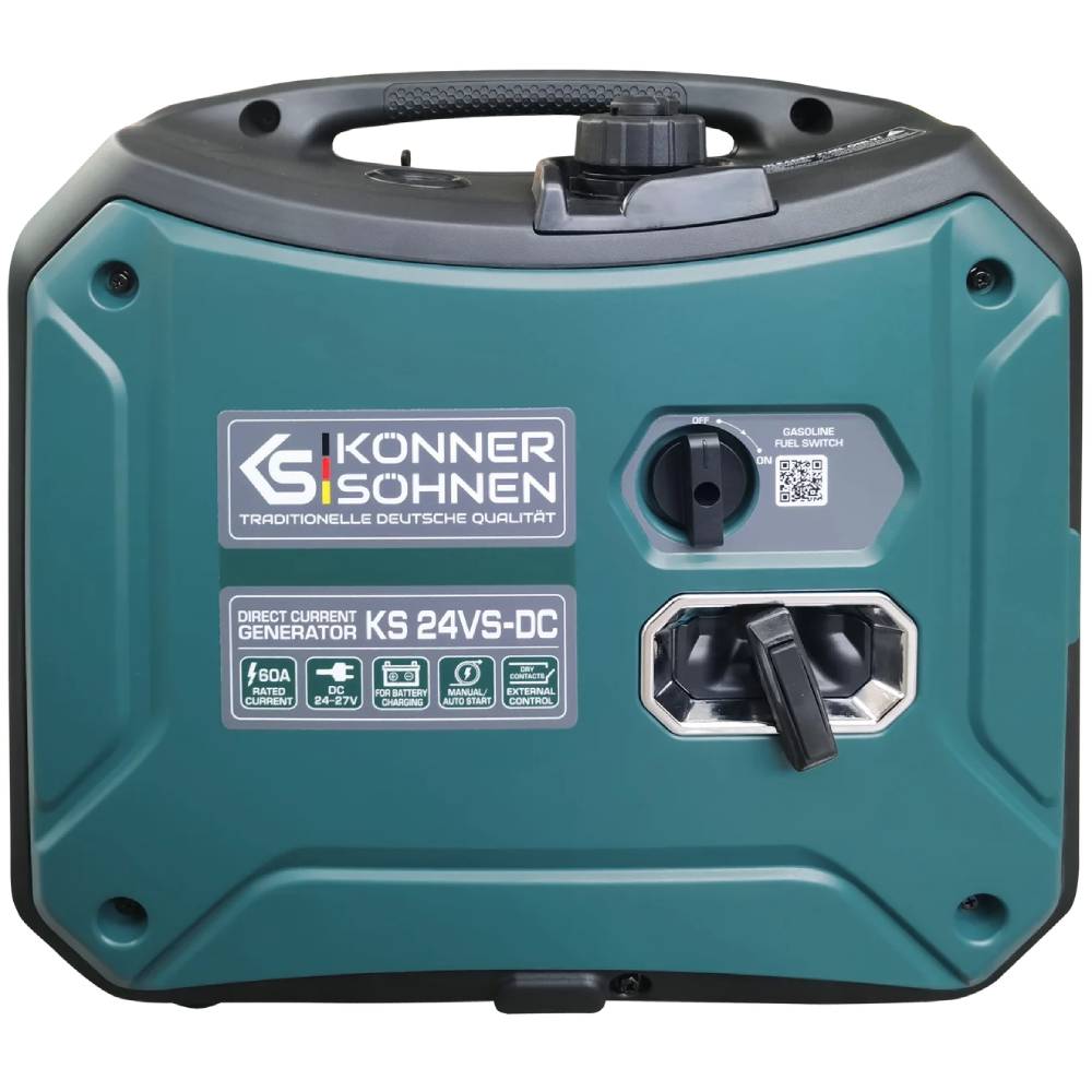 Генератор бензиновый KONNER&SOHNEN KS 24VS-DC Фото Генератор бензиновый KONNER&SOHNEN KS 24VS-DC