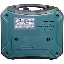 Генератор бензиновый KONNER&SOHNEN KS 24VS-DC Генератор бензиновый KONNER&SOHNEN KS 24VS-DC