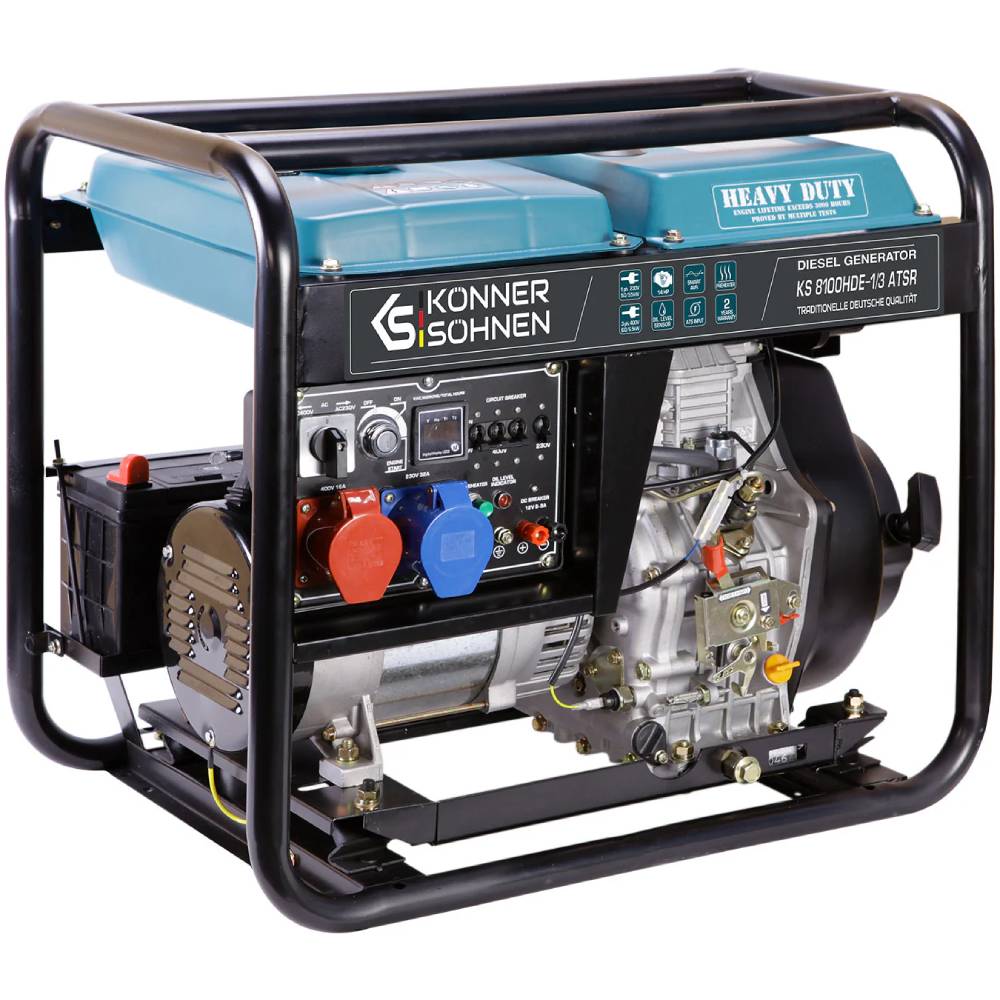 Генератор дизельный KONNER&SOHNEN KS 8100HDE-1/3 ATSR Генератор дизельный KONNER&SOHNEN KS 8100HDE-1/3 ATSR
