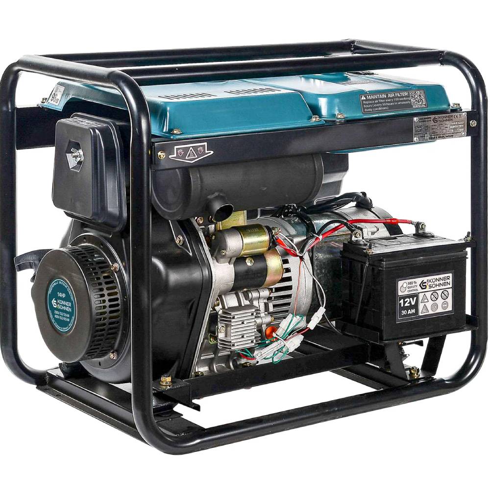 Генератор дизельный KONNER&SOHNEN KS 8100HDE-1/3 ATSR Генератор дизельный KONNER&SOHNEN KS 8100HDE-1/3 ATSR Максимальная мощность 6.5