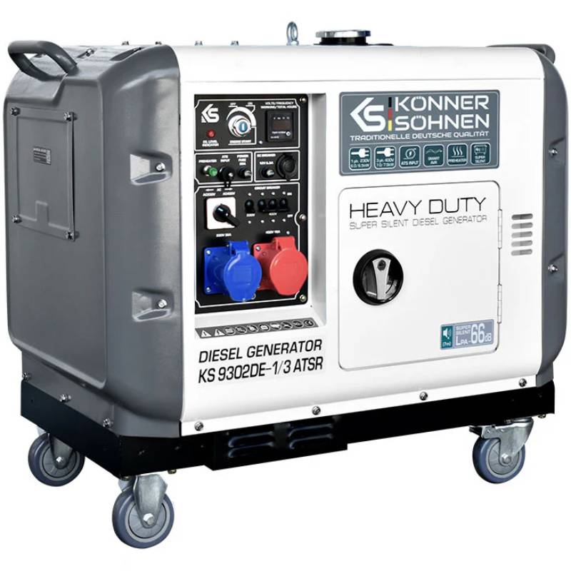 Генератор дизельный KONNER&SOHNEN KS 9302DE-1/3 ATSR Генератор дизельный KONNER&SOHNEN KS 9302DE-1/3 ATSR