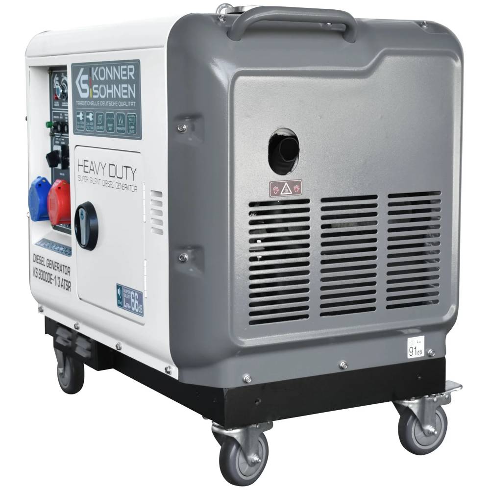 Генератор дизельный KONNER&SOHNEN KS 9302DE-1/3 ATSR Генератор дизельный KONNER&SOHNEN KS 9302DE-1/3 ATSR Двигатель четырехтактный