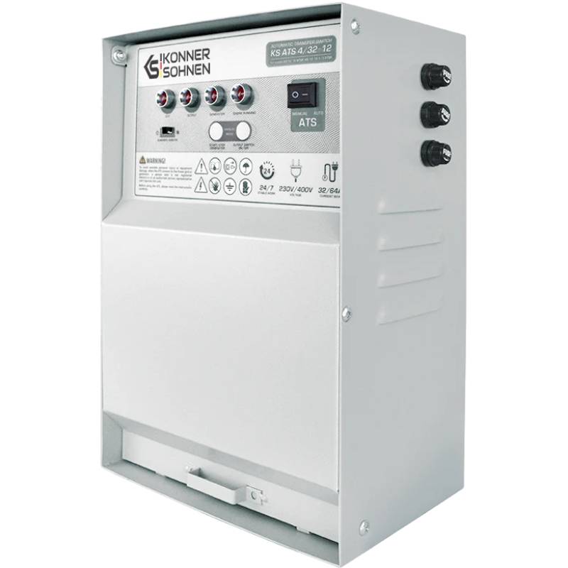 Блок KONNER&SOHNEN KS ATS 4/32-15 Блок KONNER&SOHNEN KS ATS 4/32-15 Выходное напряжение 230/400