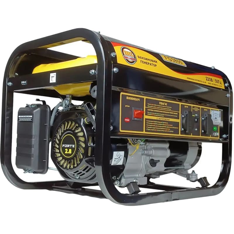 Зовнішній вигляд Генератор бензиновий FORTE FG3800 PRO