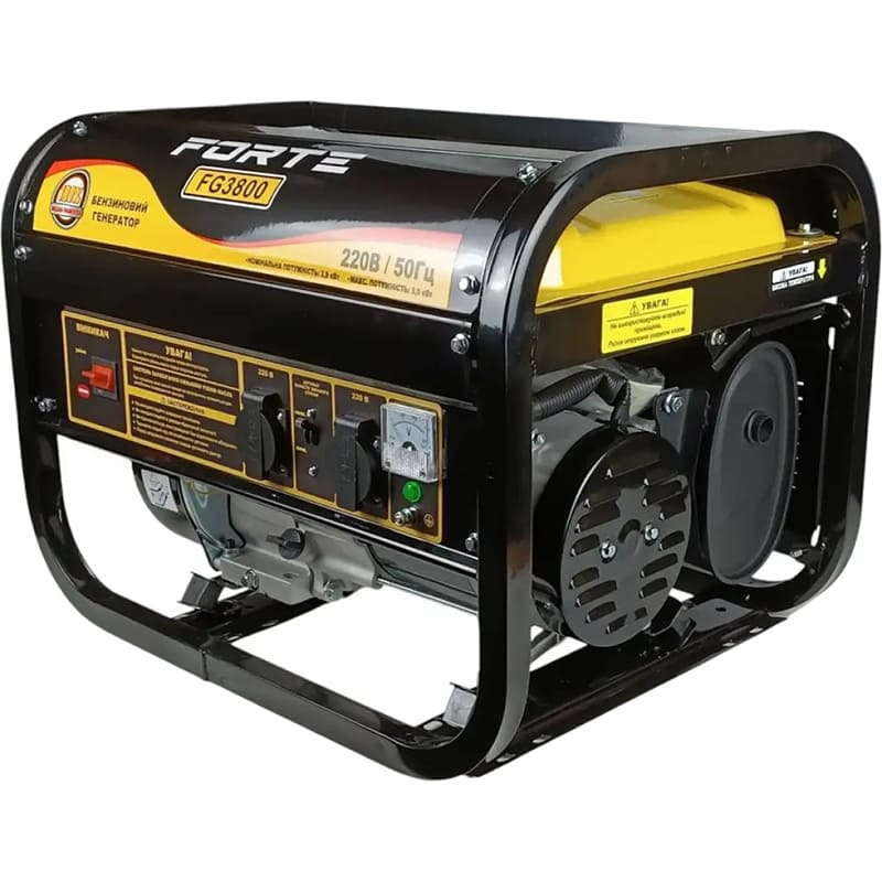 Замовити Генератор бензиновий FORTE FG3800 PRO
