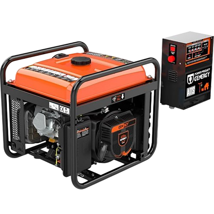 Изображение Генератор инверторный GENERGY CRETA + ATS (240017090)