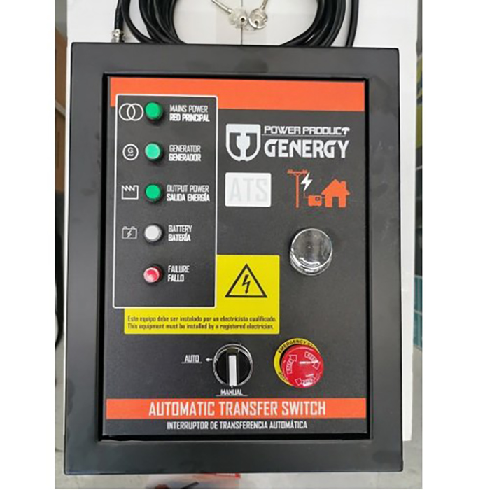 Генератор инверторный GENERGY CRETA + ATS (240017090) Выходное напряжение  230