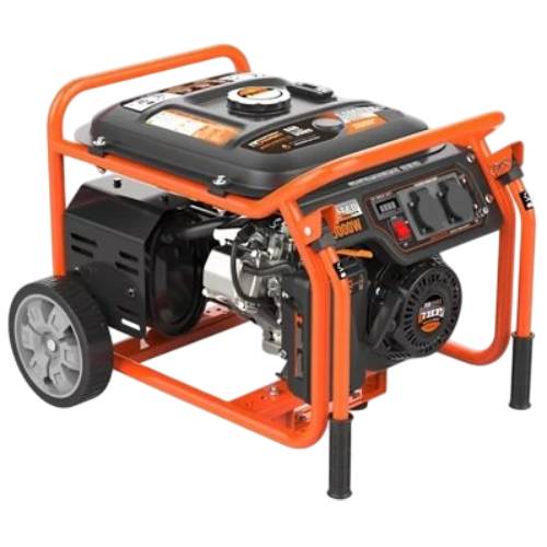 Генератор бензиновий GENERGY LIMITED 3000 (240302091) Додатково Захист від перевантаження та низького рівня масла; При навантаженні 50% – споживання пального 1.2 л/годину, час безперервної роботи – 7,5 години.