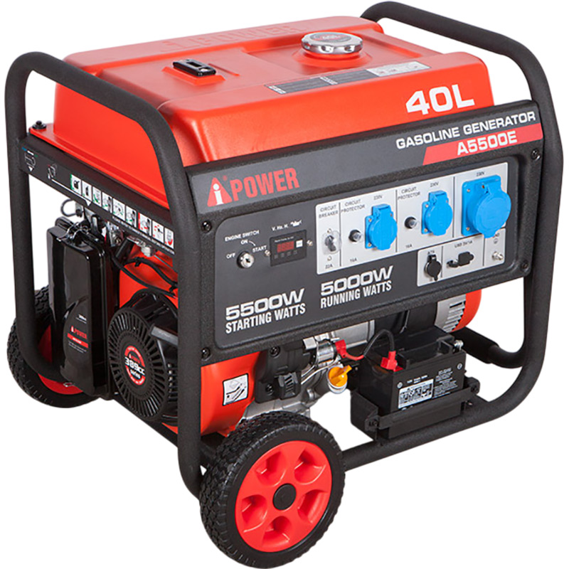 Генератор A-IPOWER A5500E Тип альтернатора инверторный