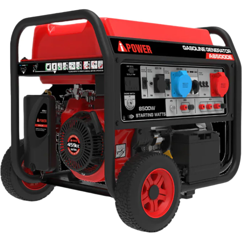 Генератор A-IPOWER A8500DE Двигун чотиритактний