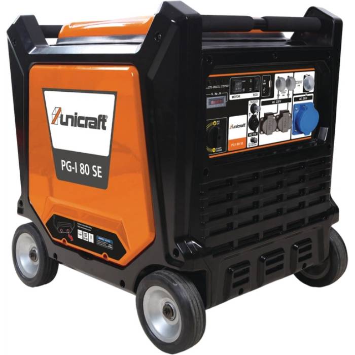 Генератор бензиновый UNICRAFT PG-I 80 SE Двигатель четырехтактный