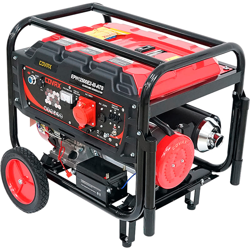 Генератор бензиновый COVAX EPH12500E2-lll-ATS