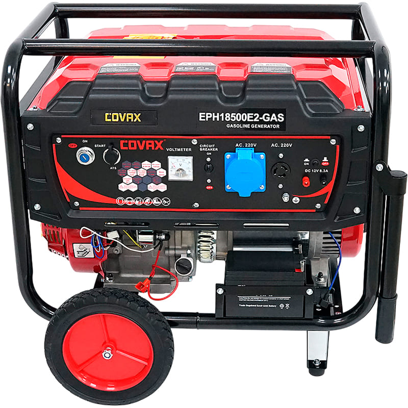 Генератор бензиновий COVAX EPH18500E2-GAS Двигун чотиритактний