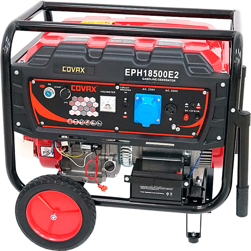 Генератор бензиновий COVAX EPH18500E2 Двигун чотиритактний