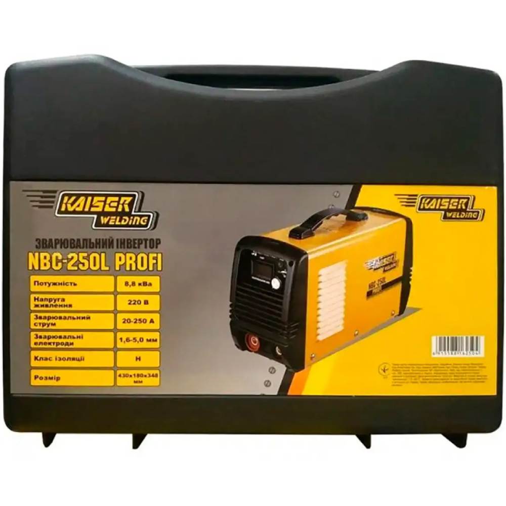 Внешний вид Сварочный инвертор KAISER NBC-250L PROFI (42903)