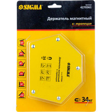 Магнитный фиксатор SIGMA 34 кг (4270361)