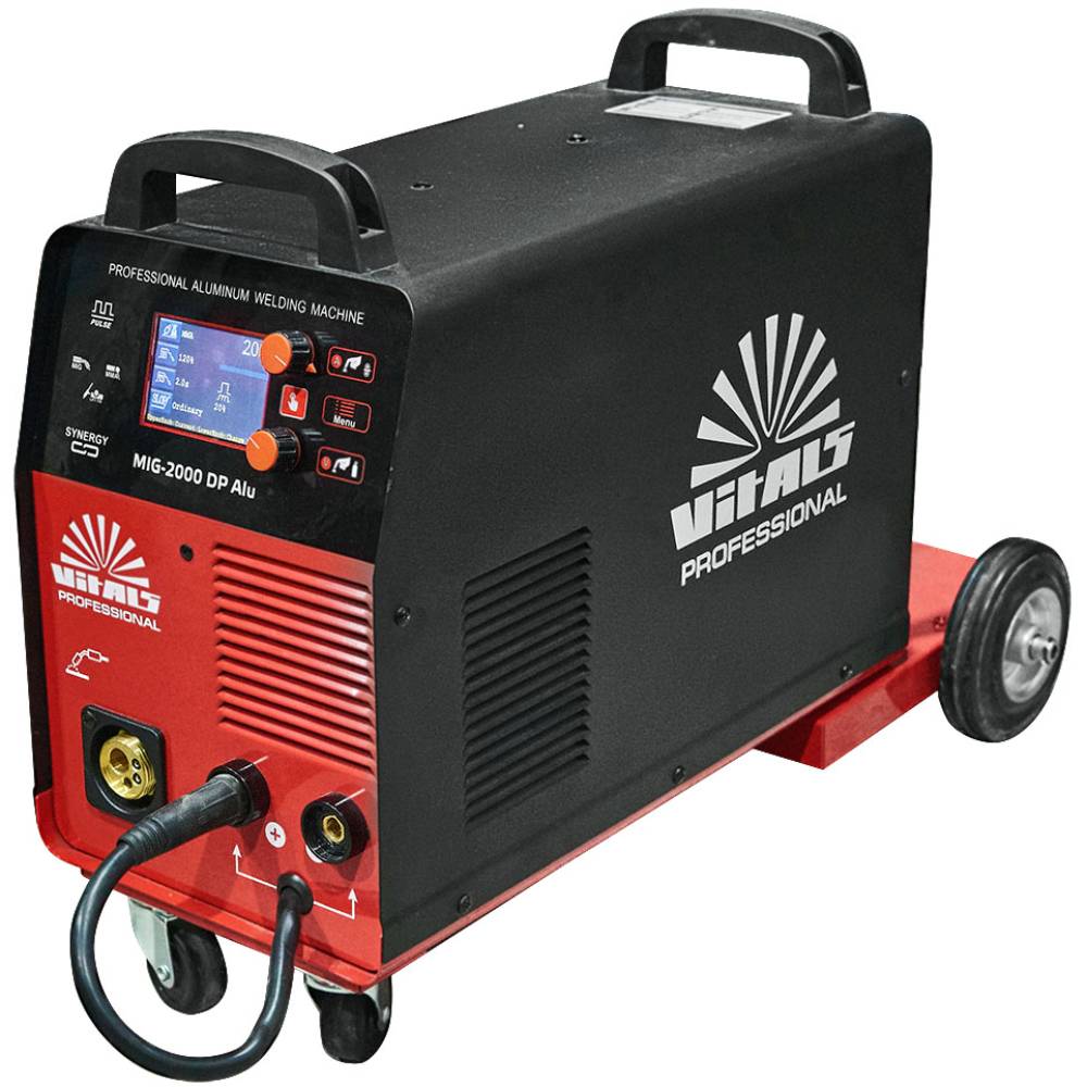 Зварювальний апарат VITALS Professional MIG 2000 DP Alu (156907)
