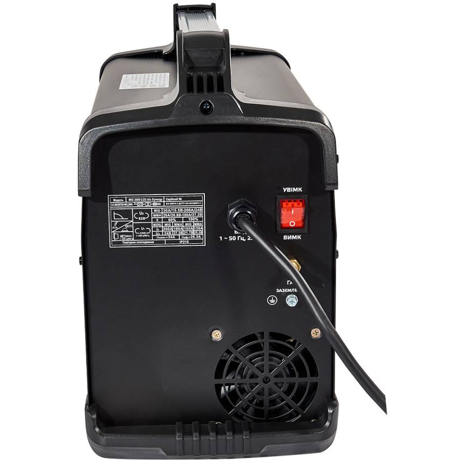 Внешний вид Сварочный аппарат VITALS Professional MIG 2000 LCD Alu Synergy (156989)