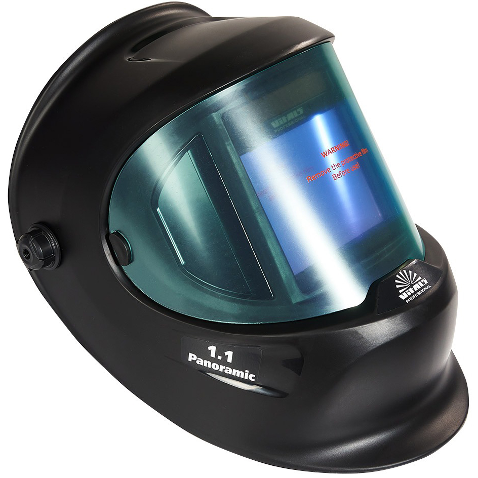 Маска VITALS Professional 1.1 Panoramic (159206) Особенности Электропитание: Солнечная и литий-ионная батарея; Время срабатывания светофильтра, с: 1/20000