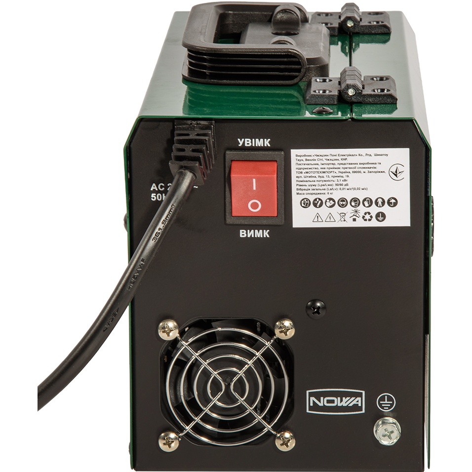 Зварювальний апарат NOWA FCAW-260 (237595) Метод зварювання аргонодугова (TIG)