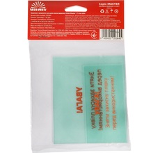 Комплект захисного скла VITALS для маски зварювальника Master 1.1 true color 3 шт (220364)