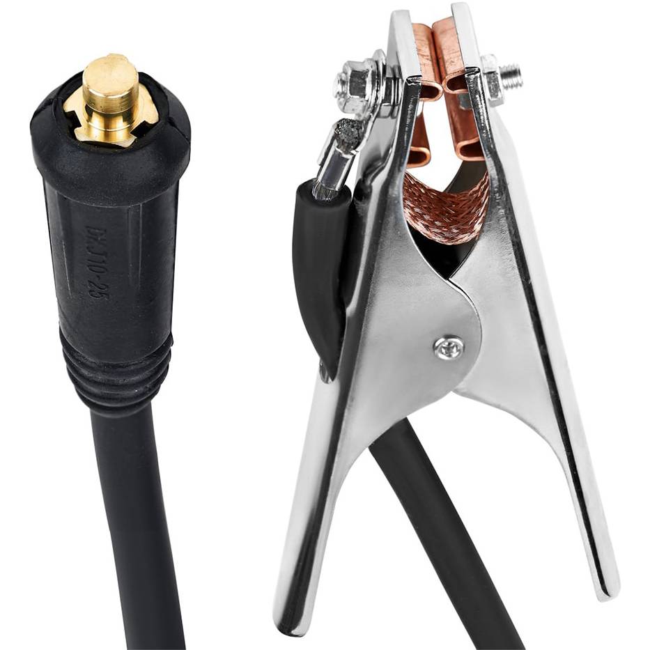 Зварювальний кабель ENERSOL 300А (EGCC-3-25-300) Особливості Перетин кабелю: 25 мм2; Довжина кабелю: 3 м;