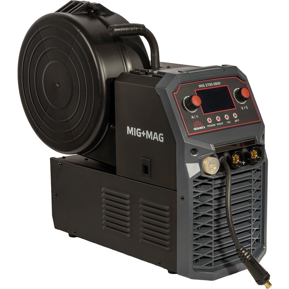 Зварювальний апарат VITALS Professional MIG 2700-380V (237592) Метод зварювання напівавтоматична (MIG/MAG)
