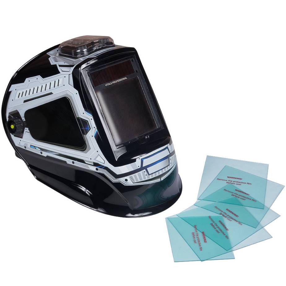 Комплект защитных стекол для маски сварщика VITALS Vitals Professional 2.0 Panoramic true color (118728)