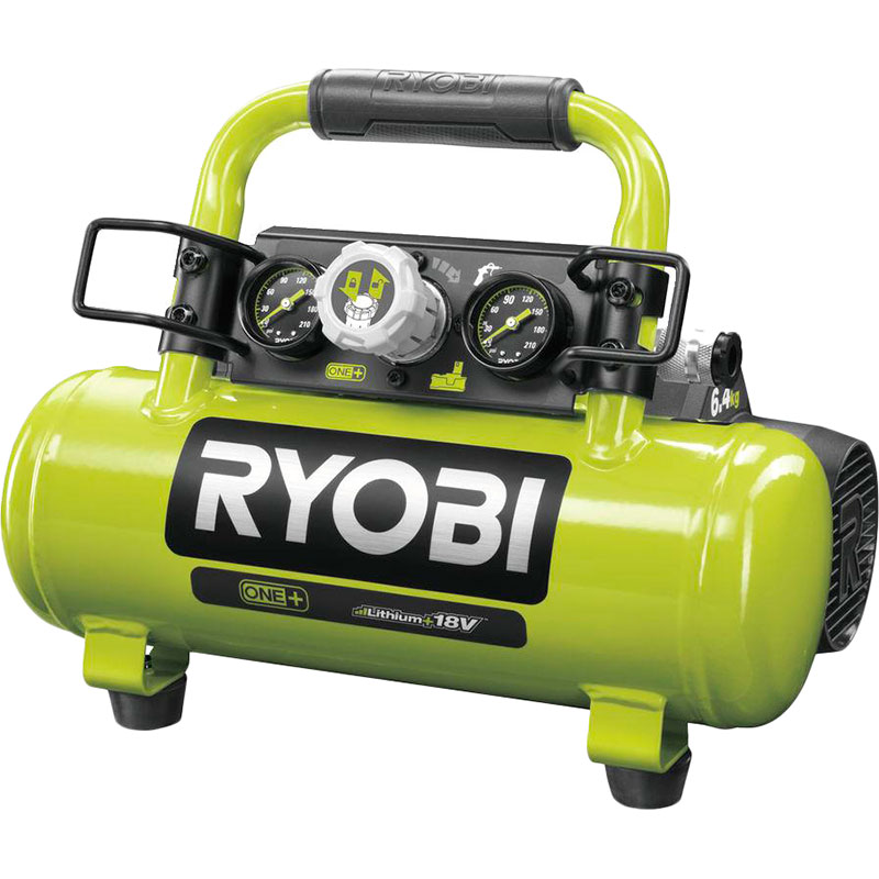 

Компрессор Ryobi One+ R18AC-0 18 В (5133004540), Компресор акумуляторний ONE+ R18AC-0
