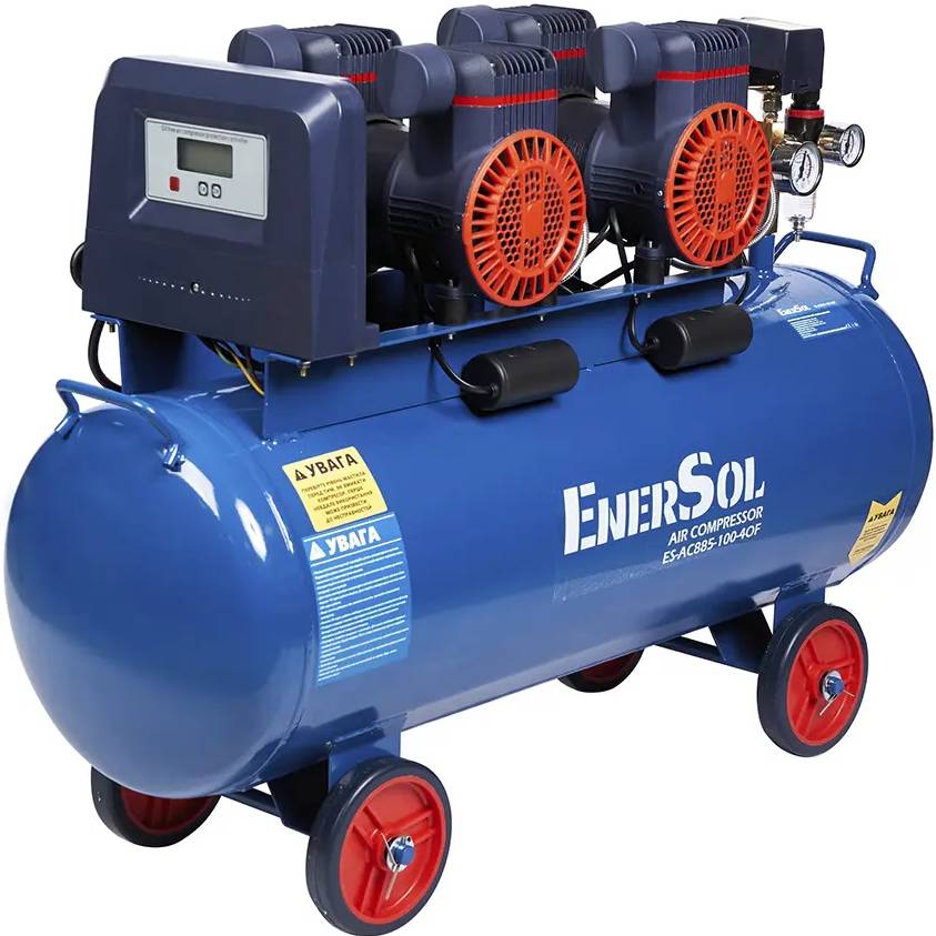 Компресор повітряний поршневий ENERSOL ES-AC885-100-4OF Тип поршневий компресор