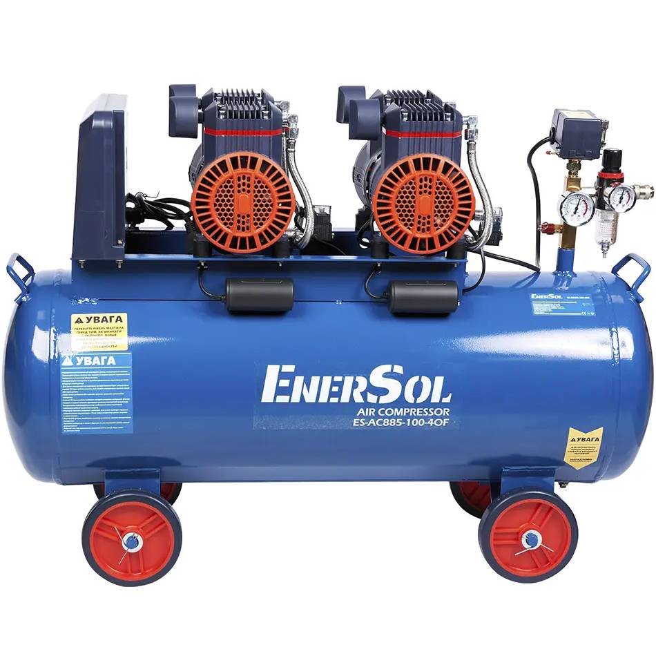 Компресор повітряний поршневий ENERSOL ES-AC885-100-4OF Компресор повітряний поршневий ENERSOL ES-AC885-100-4OF