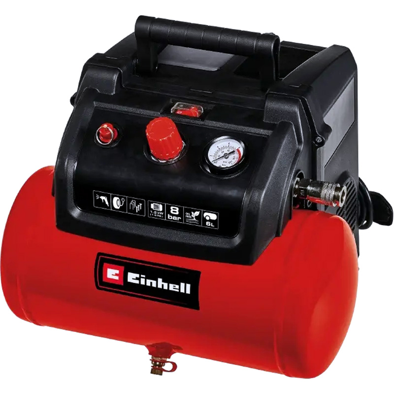 Компрессор EINHELL TC-AC 190/6/8 OF Set (4020650) Компрессор EINHELL TC-AC 190/6/8 OF Set (4020650)