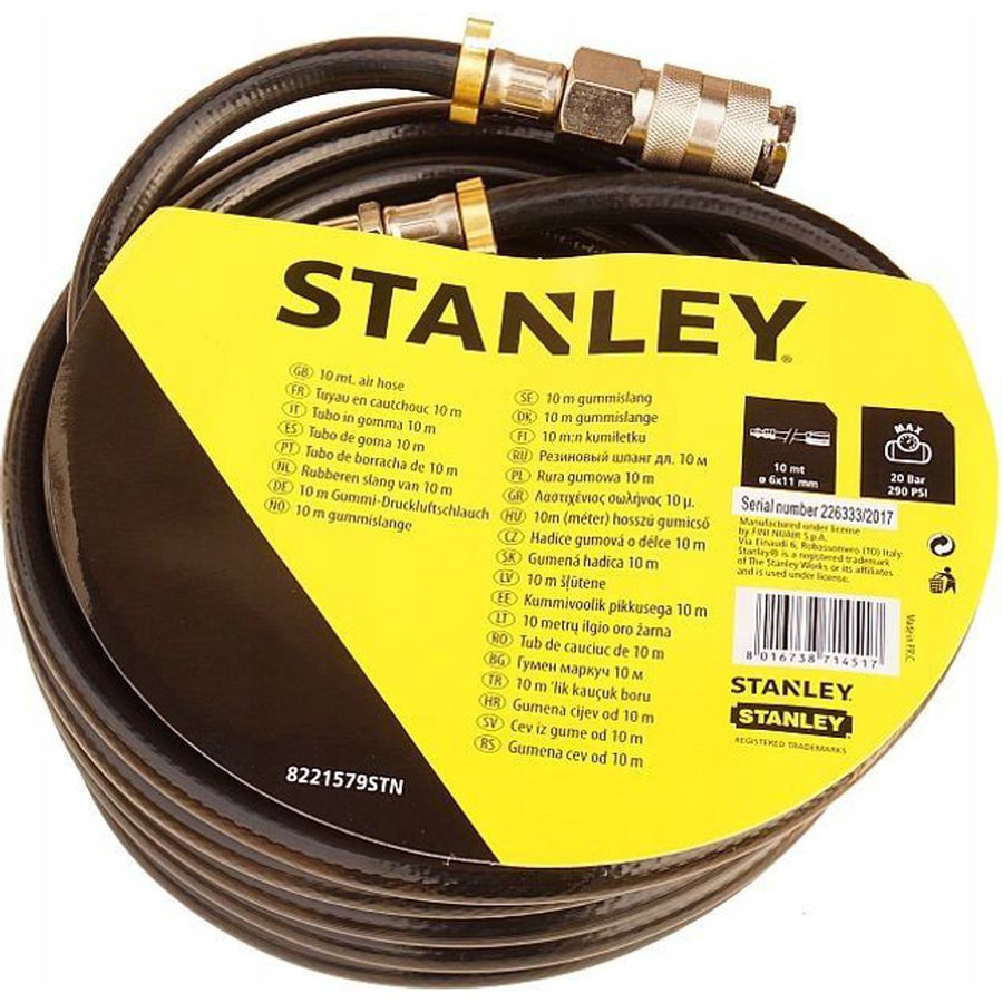 Шланг STANLEY 10 м (8221579STN) Вага 1.1