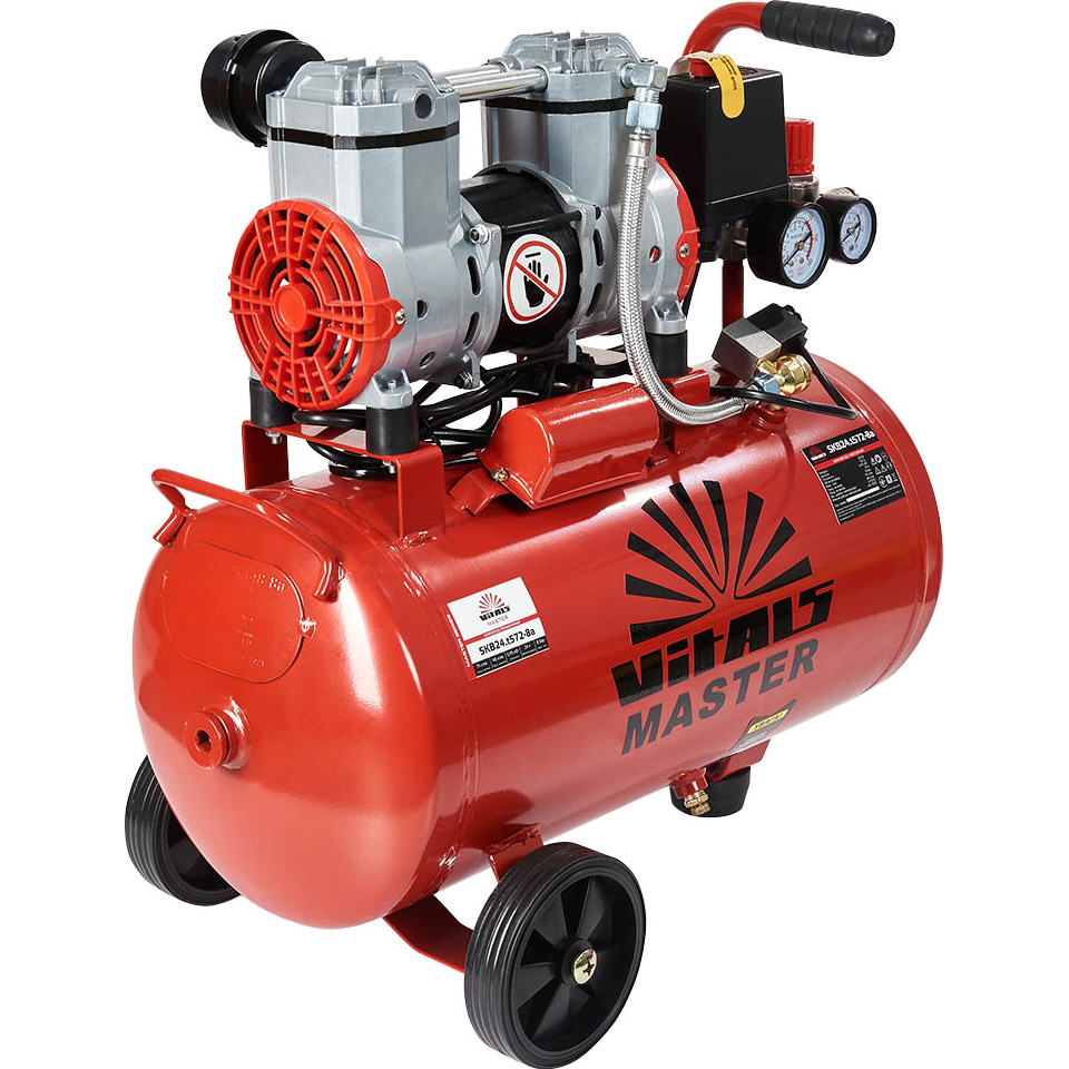 Компрессор VITALS Master SKB24.t572-8a (163008) Комплектация компрессор, руководство по эксплуатации, упаковка