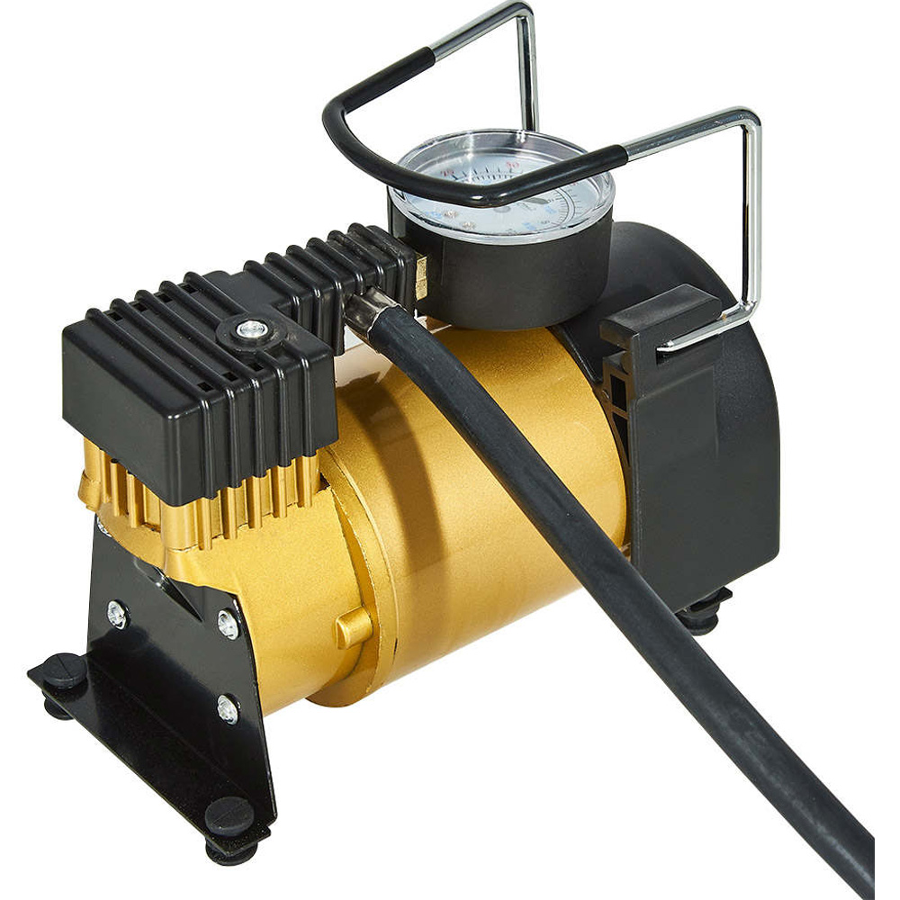 Внешний вид Автомобильный компрессор КЕНТАВР АК-15035А Yellow (123324)