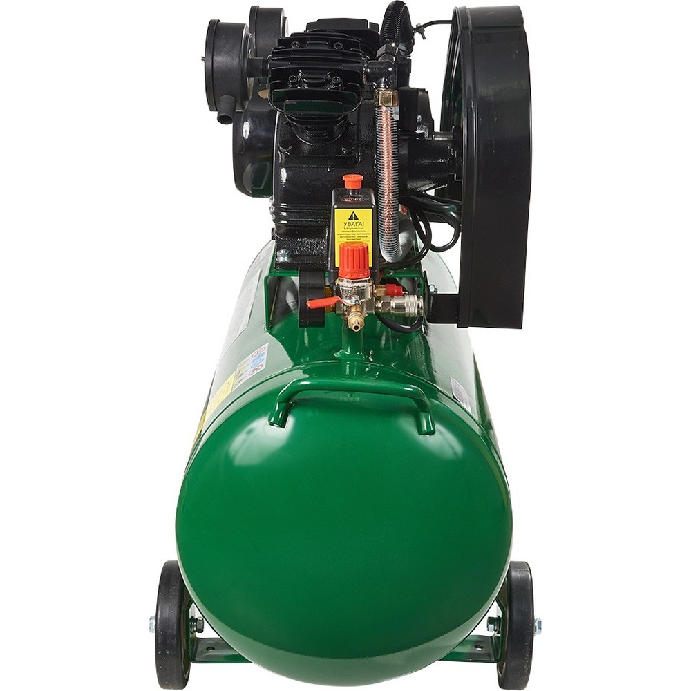 Компрессор NOWA КРN 420-100 (148183) Комплектация компрессор; транспортировочные колеса (2 шт.); демпферная опора; воздушный фильтр; штуцер отвода газов (сапун); инструкция