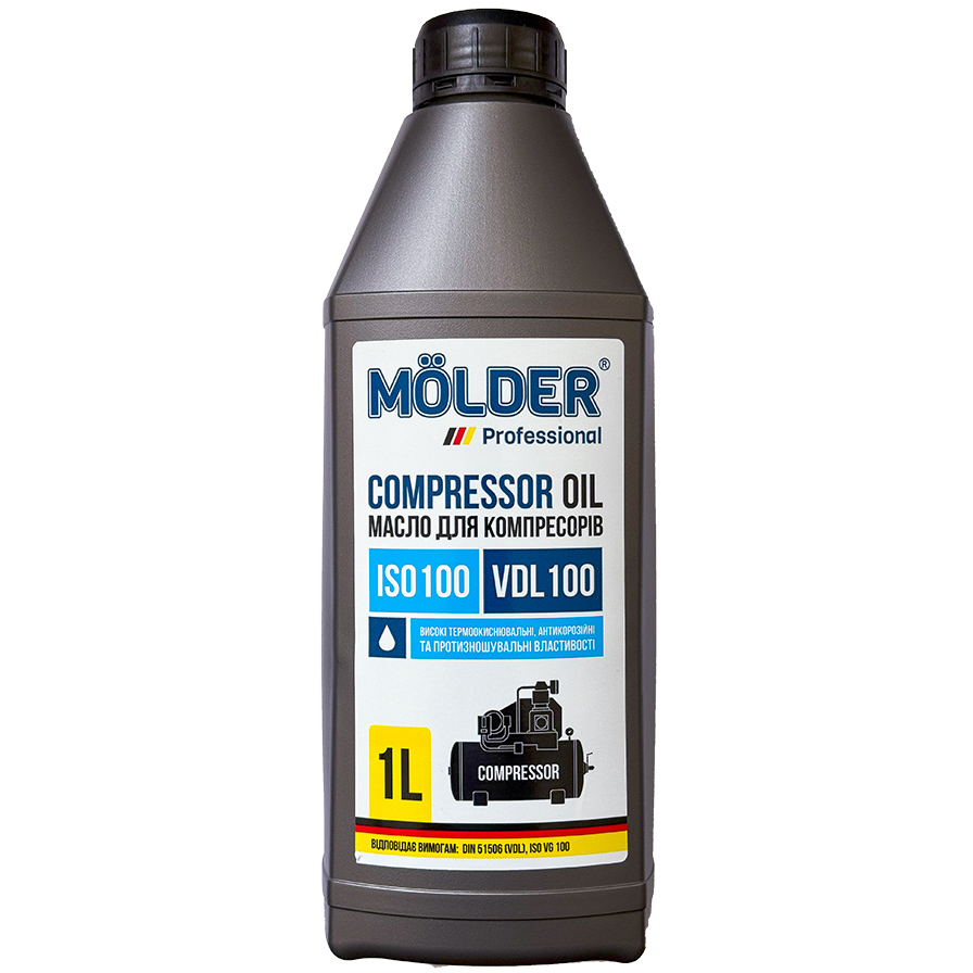 Масло компрессорное MOLDER COMPRESSOR OIL VDL 100 1л (MA01100)