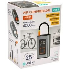 Компрессор PLATINET Tire Compressor 3-in-1 Pump Light Power Bank 10bar 4000mah (PTC22)