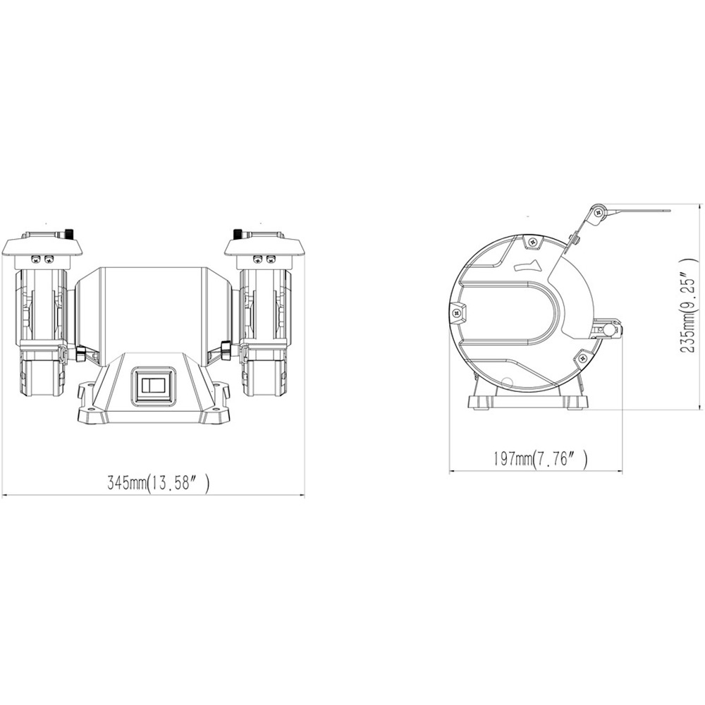 Точильный станок METABO DS 150 M (604150000) Мощность 370