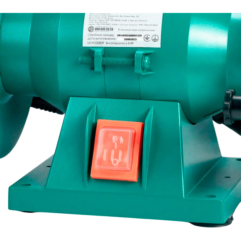 Точильний верстат STURMAX BGM60127 230 Вт Товщина шліфувального круга 16