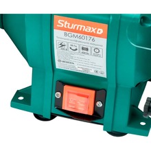 Точильний верстат STURMAX BGM60176 400 Вт