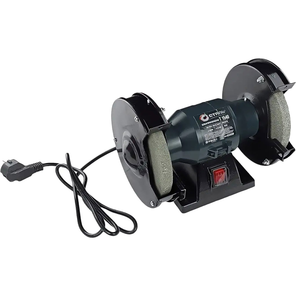 Точильный станок СТАЛЬ Т1540 (82177) Толщина шлифовального круга 16