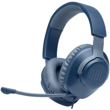 Гарнітура JBL QUANTUM 100 Blue (JBLQUANTUM100BLU)