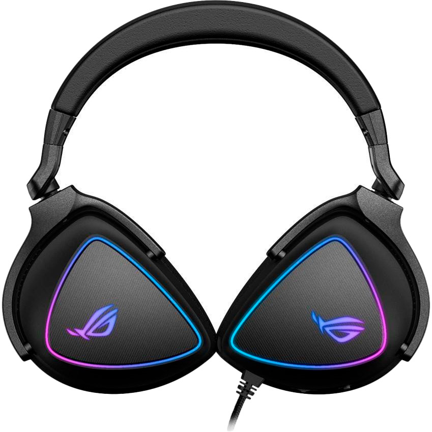 Зовнішній вигляд Гарнітура ASUS ROG Delta S USB RGB Black (90YH02K0-B2UA00)