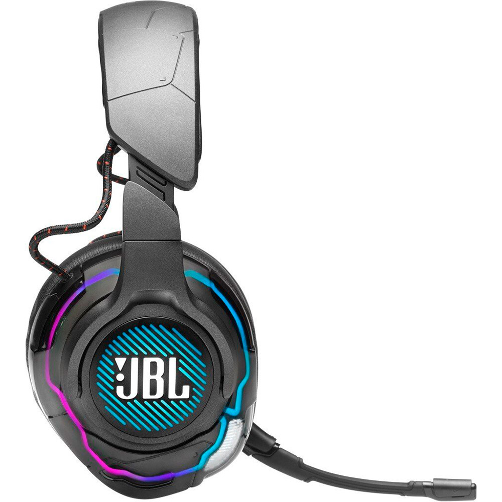 Гарнітура JBL QUANTUM One Black (JBLQUANTUMONEBLK) Кріплення дуга (над головою)